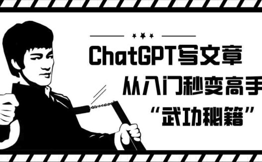 ChatGPT写文章,从入门秒变高手的‘武功秘籍’【揭秘】(ChatGPT写作教程从入门到精通)