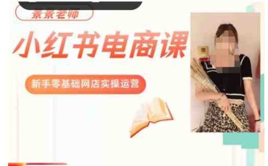 景景小红书电商新手实操课程，新手零基础网店实操运营(全面掌握小红书电商运营技巧，助你轻松开启网店之旅)