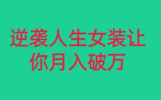 小红书女装无货源月入过万，只要努力就会有成效！