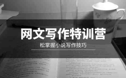 网文-写作特训营，松掌握小说写作技巧（20节视频课）