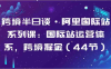 跨境半日谈·阿里国际站系列课:国际站运营体系,跨境掘金(44节)