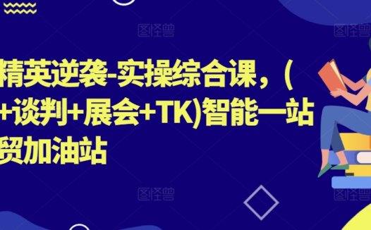 外贸精英逆袭-实操综合课，(拓客+谈判+展会+TK)智能一站式外贸加油站