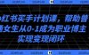 小红书买手计划课,帮助普通女生从0-1成为职业博主实现变现闭环