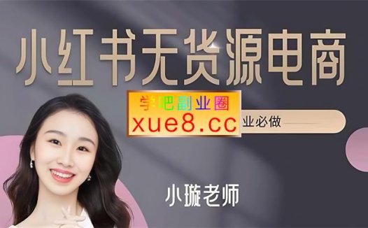 小璇《零基础做小红书电商》