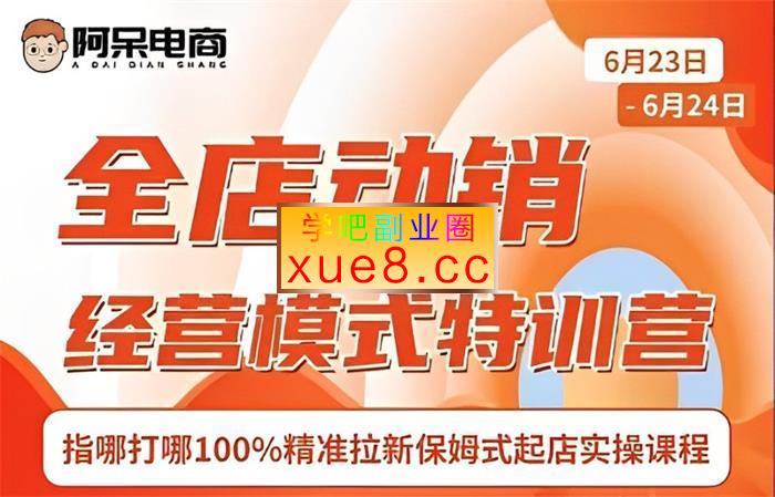 阿呆《全店动销经营模式特训》插图 阿呆《全店动销经营模式特训》