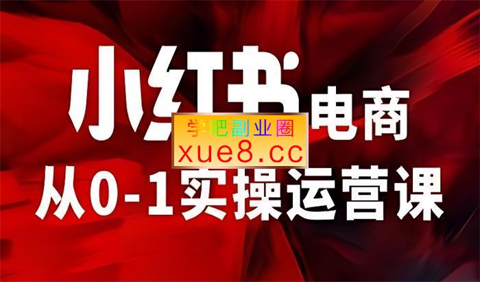 徐徐《小红书电商从01实操运营课》插图 徐徐《小红书电商从01实操运营课》